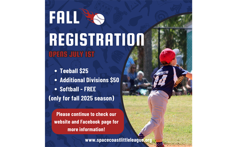 Registration opens July 1st!