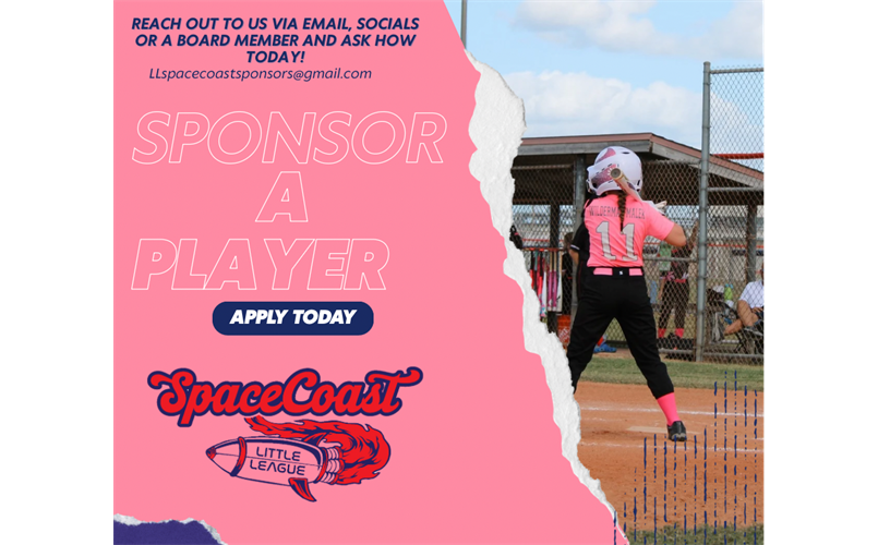 Click to Sponsor a Player! Boy or Girl!
